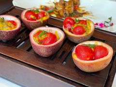 兰花冰梅浸小番茄-若蘭慈·无国界素食料理(欢乐海岸店)