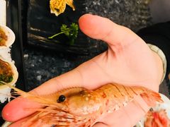 牡丹虾刺身-菊上料理(蜀山银泰百货店)
