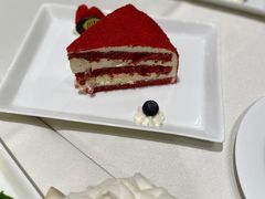 红丝绒切角蛋糕-COVA(平安金融中心店)