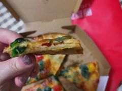 菠菜芝士馕披萨-耶里夏丽·丝路新疆菜·清真食品(徐汇南丹东路臻选店)