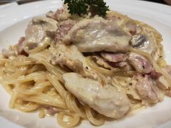 鸡肉培根蘑菇配细面-安妮意大利餐厅(世贸天阶店)