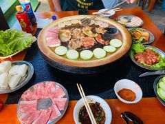-老姐石板烧烤+铜炭火锅(总店)