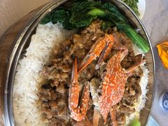 花蟹肉饼荷叶饭-汤臣·空中餐厅·严选粤菜(石湾世博广场店)