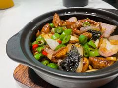 砂锅紫苏焗大肠-秋色客家菜(南山店)