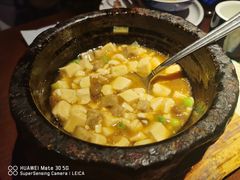 鸡汤虾仁豆腐-绿茶餐厅(深圳龙华天虹购物中心店)