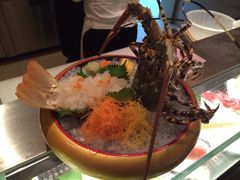 澳洲龙虾刺身(时价)-佛山希尔顿酒店·融誉亚洲美食荟