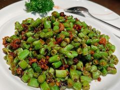 榄菜肉末炒豆角-食锦记·福建私房菜(浦西万达店)