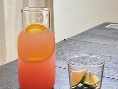 西柚蜜桃苏打-MOJ coffee(瓯海泽雅水碓坑店)