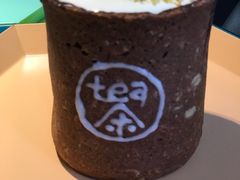手工奶盖茶-茶是一枝花泡茶店