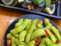 盐水毛豆-曹丞相·地锅鸡·地锅鱼(武林店)