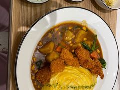 炸鸡块咖喱蛋包饭-池奈·咖喱蛋包饭(熙地港店)