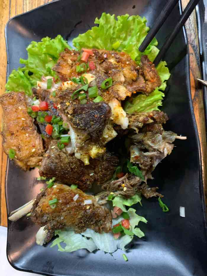 延长烤肉(丽融店)-"春天疫情刚控制住 去陕北 吃的一次烤肉 .