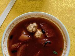 番茄圆子汤-胖大姐黄辣丁鱼庄(新津店)