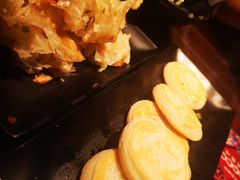 豆沙金丝饼-江边城外烤全鱼(方庄店)