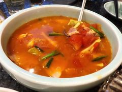 梭子蟹番茄豆腐煲-菲乐餐厅(三十年经营·湖滨路店)