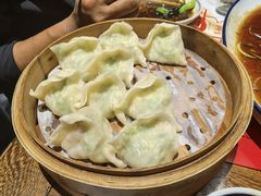 角瓜虾仁鸡蛋-新兴园饺子馆(河南街店)