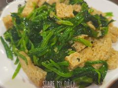 面筋拌菠菜-燕青小馆(东园大厦店)