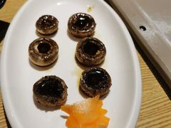 烤口蘑-津之港·日本料理·铁板烧