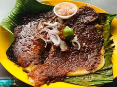 烤魔鬼鱼-东海岸人工湖美食村