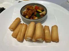 炸牛奶拼酸甜排骨-凤城酒家(凤城食都店)
