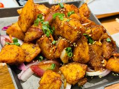 铁板土豆-老胖串店(浆水泉路店)