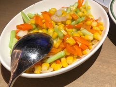 泰国虾仁炒芦笋玉米-佐度王子扒房(爱建卓展店)