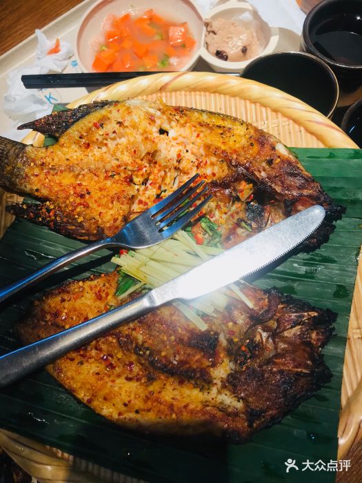 云海肴云南菜(大华虎城店)香茅草烤罗非鱼图片 - 第692张