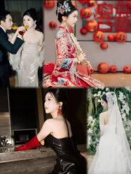 -台湾蔡美月婚纱租赁