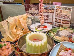 -得意咚瓜·顺德鱼生·冬瓜盅火锅