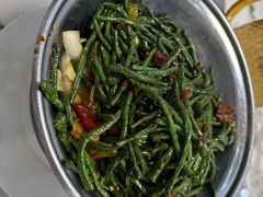 干锅缸豆-宝发园名菜馆
