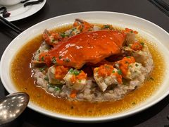 和乐蟹蒸手剁肉饼-广州文华东方酒店·江-由辉师傅主理