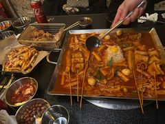 鱼饼火山炒年糕-包装马车·韩国料理·포장마차