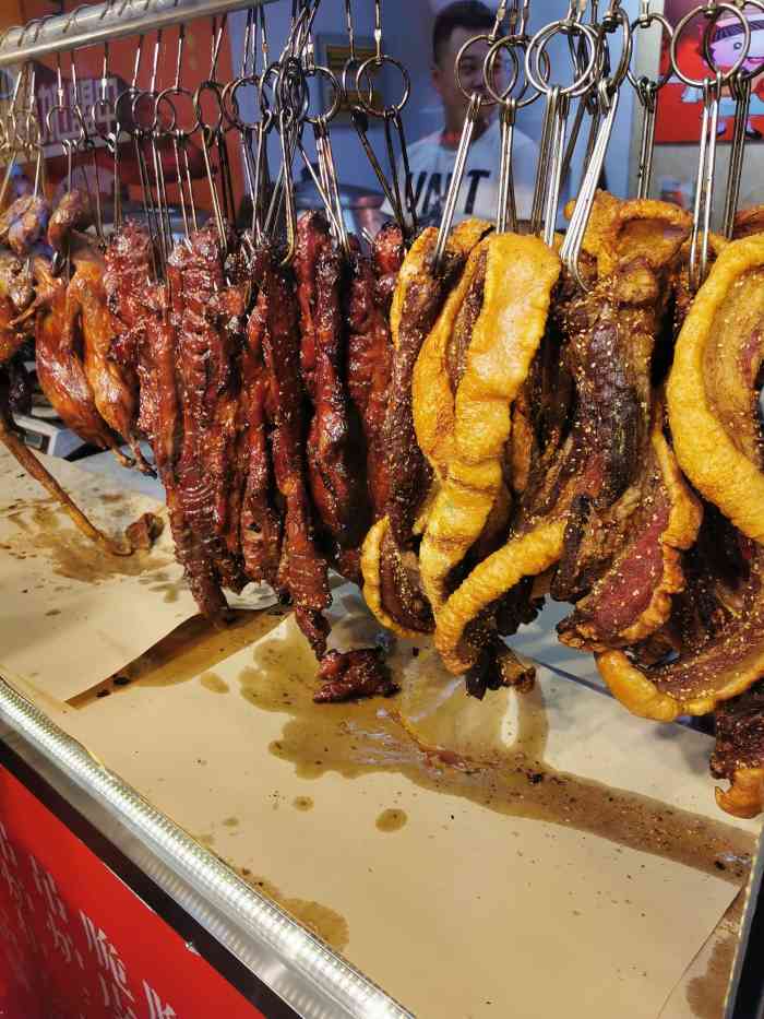 火炭炉脆皮烤鸭黄金脆皮五花肉-"嘎嘣脆嘎嘣脆嘎嘎香,新开的店,就就清