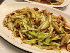 韭黄炒鱿鱼-金海湾海鲜排档(朱家尖店)