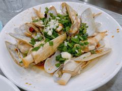 葱油蛏子-红灯笼龙凤饭店(宁波老字号店)