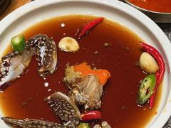 -草家酱蟹炭火烤肉店(珲春南路二店)