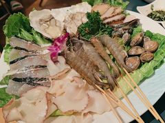 -邹开喜·小海鲜醉鸡煲·潮汕鲜切牛肉店(襄阳北路店)