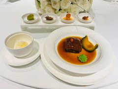程府毛氏红烧肉搭贝贝南瓜四小菜-程府宴-国宴(南长街·四合院店)