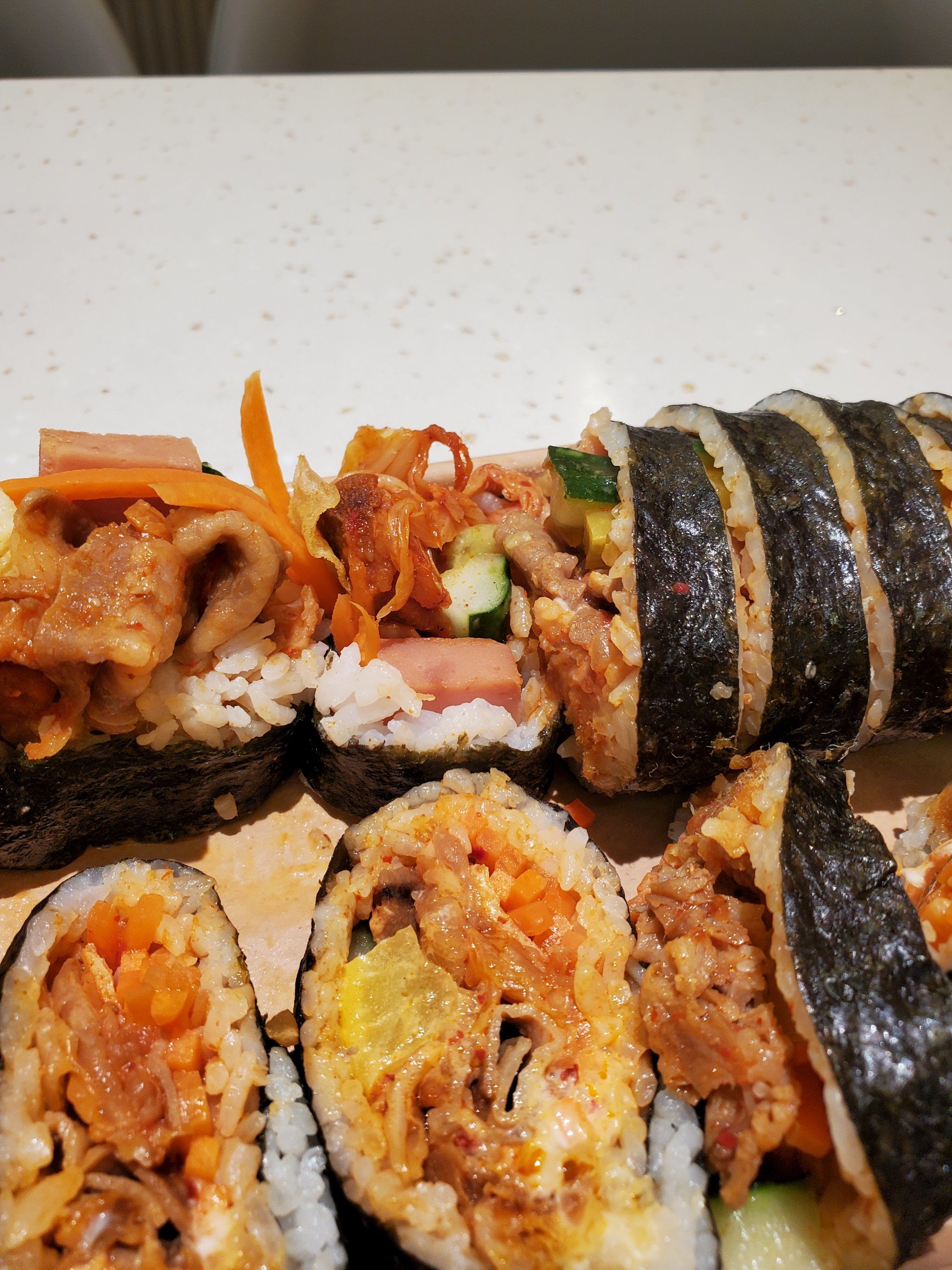 料超多的紫菜包饭!