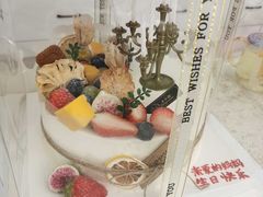 8寸动物奶油蛋糕-半分甜(台柳路店)