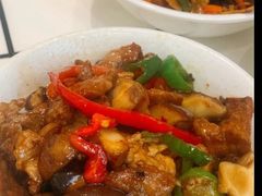 蘑菇炒肉-仙妈米粉店(庆丰路)