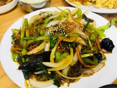 炒杂菜-贤花饭店(城阳店)