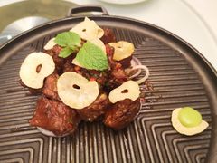 青芥香蒜牛柳粒-唐廊烤鸭店(工体店)