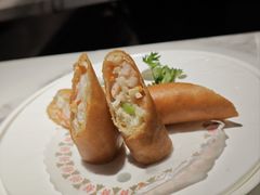 阿拉斯加蟹春卷-钟菜·粤菜点心·宴请(海上世界·汇港二期店)