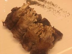 铁板金针菇牛肉卷-佛山希尔顿酒店·融誉亚洲美食荟