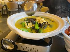 土鸡蛋煮菜心-楚禾宴·家宴(光谷大道店)