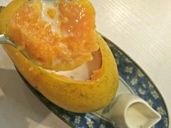 原只木瓜燉桃膠-蜜糖甜品铺(朝一村民公寓店)
