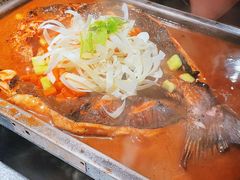 酱香烤鱼-探鱼·鲜青椒爽麻烤鱼(北京路天河城店)