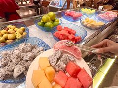 -广州万富希尔顿酒店-感趣自助餐厅·生蚝海鲜刺身