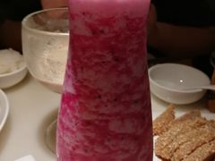 火龙果菠萝汁-绿茶餐厅(西单老佛爷店)